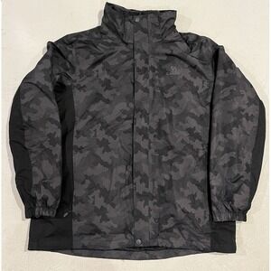 CAMEL Men's Mountain Snow Ski Jacket Coat 3 In 1 Black Fleece Lined XL‎ Camo